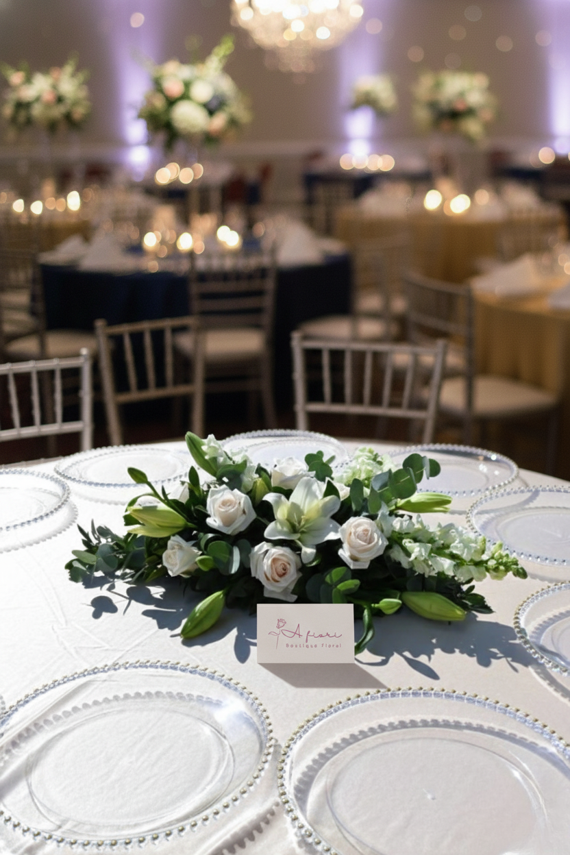 Toque Bajo de Lirio y Rosa