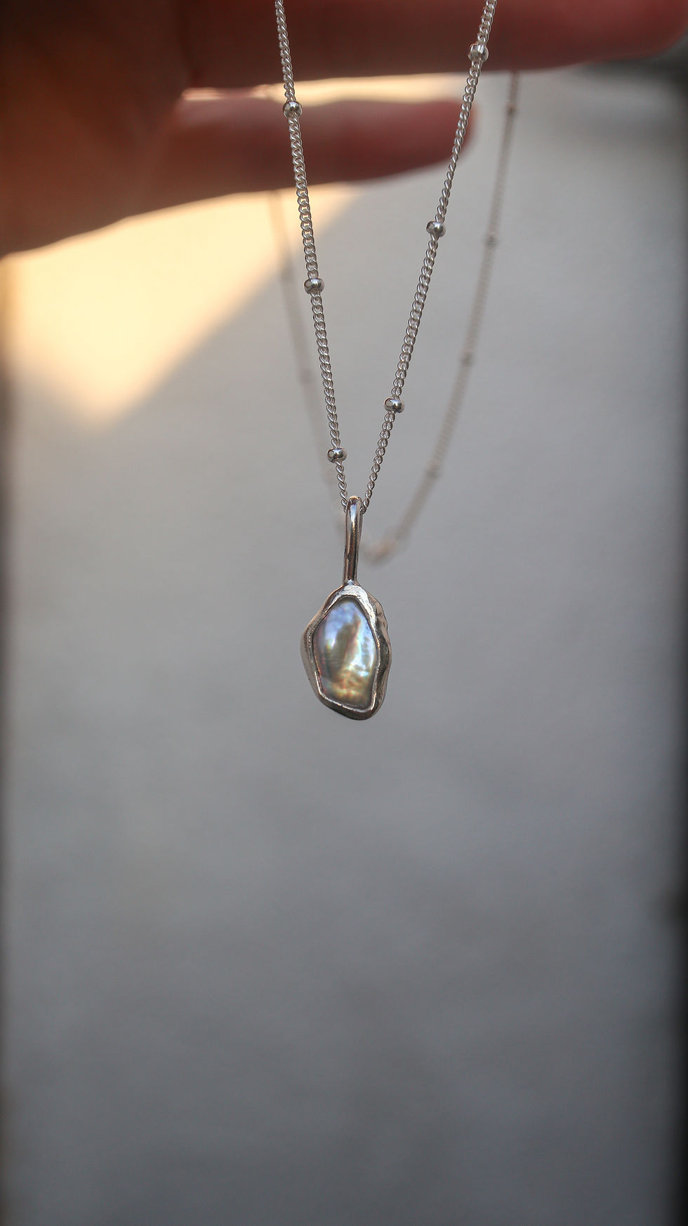 Thumbnail: Organic Pearl Pendant