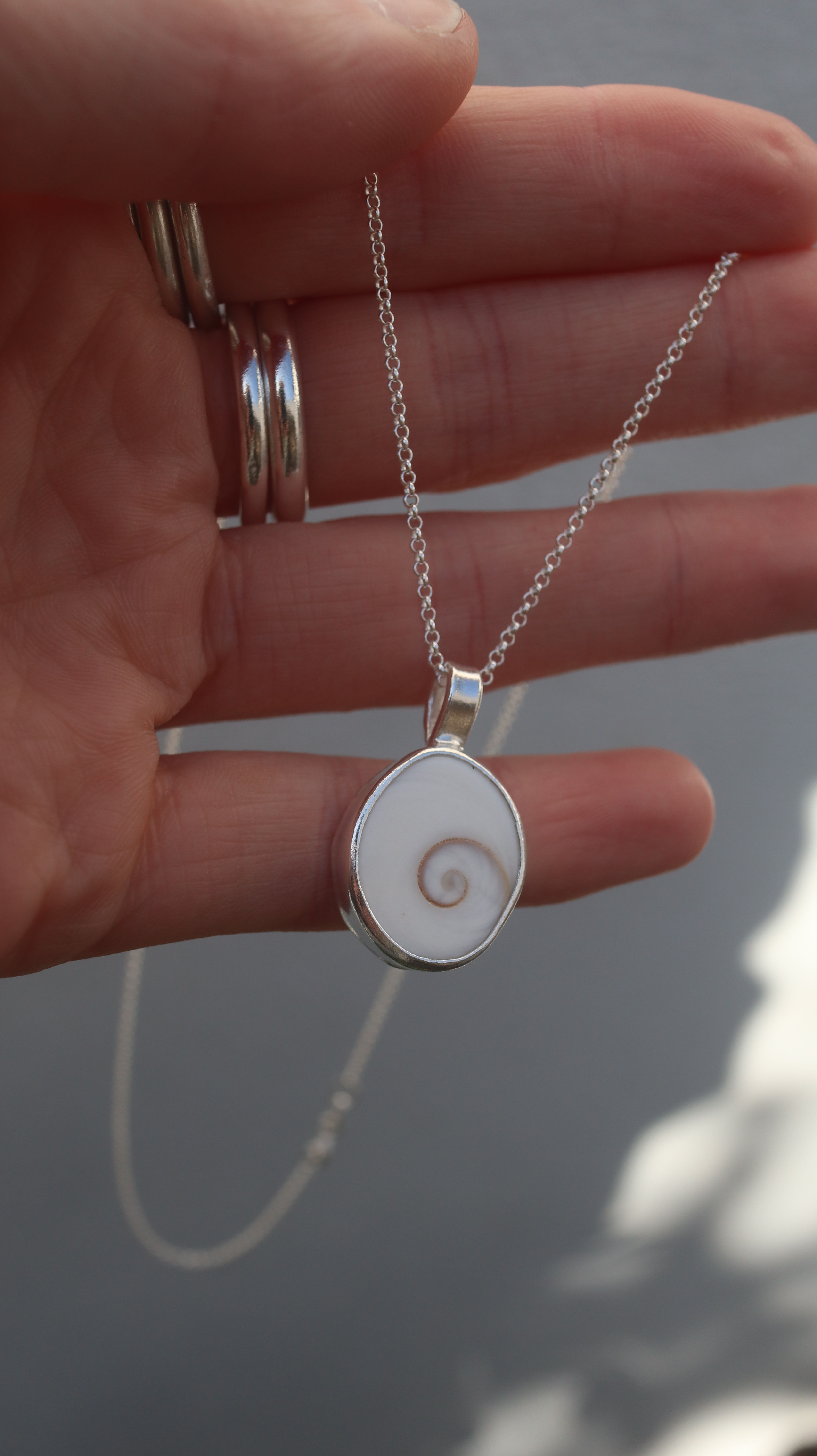 Shiva Shell Pendant 1