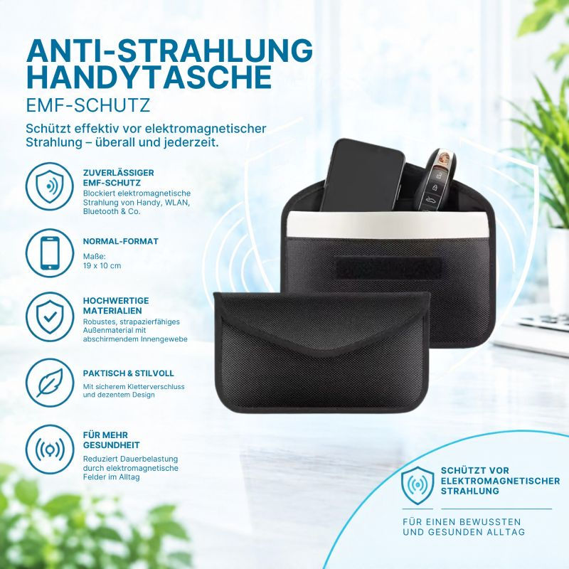 EMF Abschirmung / Anti-Strahlung Handytasche