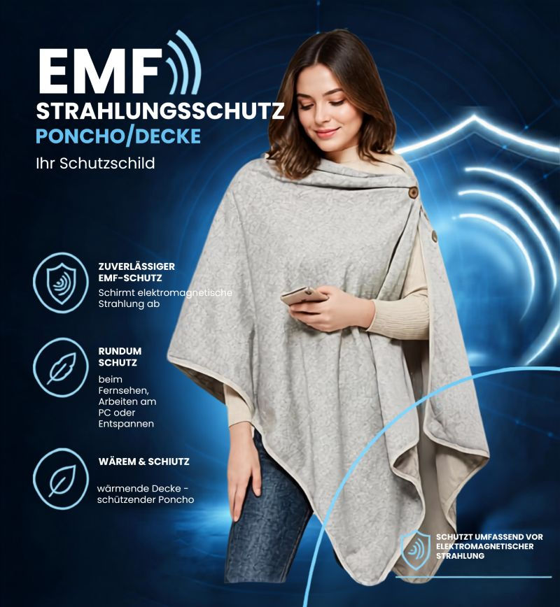 EMF-Strahlungschutz Poncho/Decke