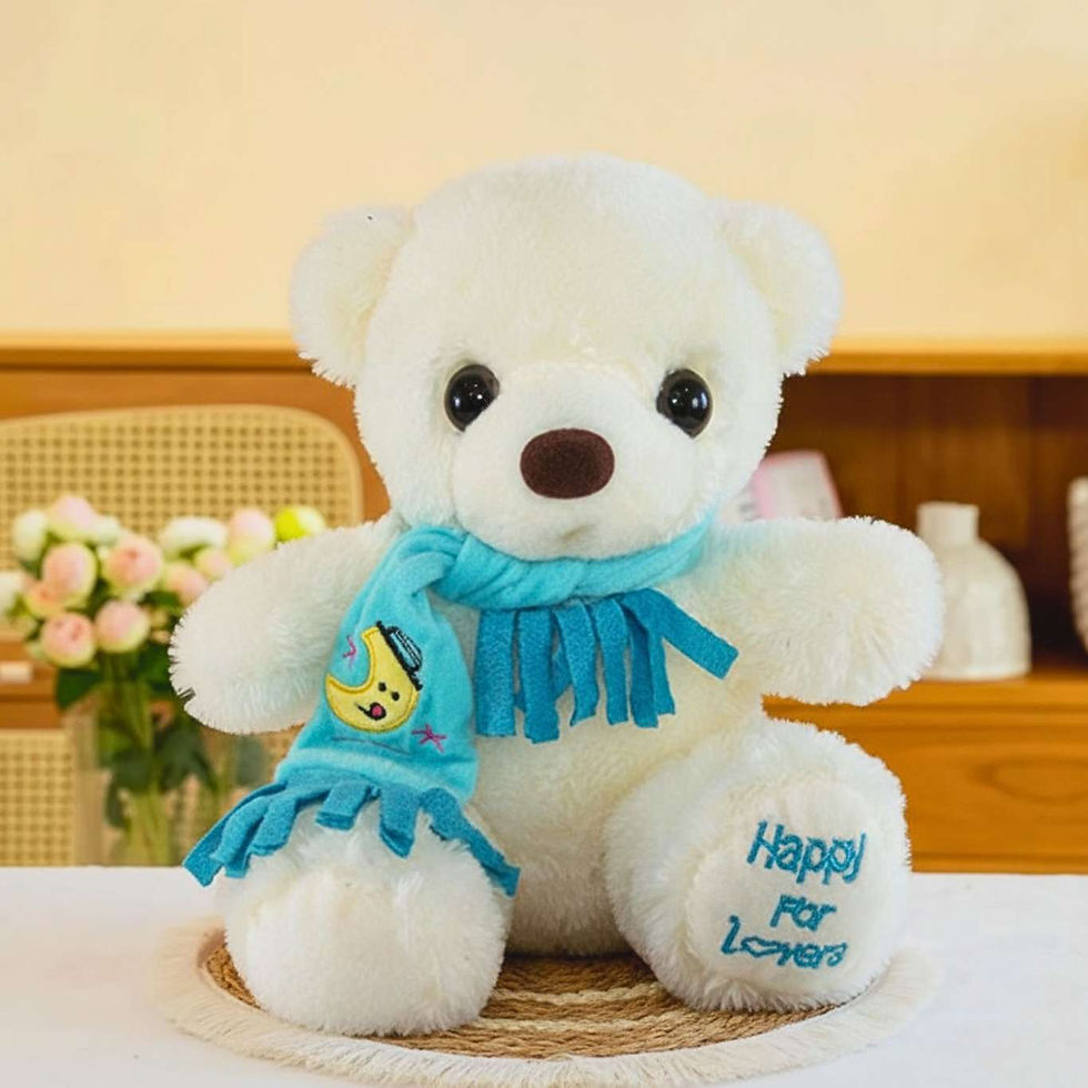 Thumbnail: Tickles Adorable Muffler Dog 28 CM