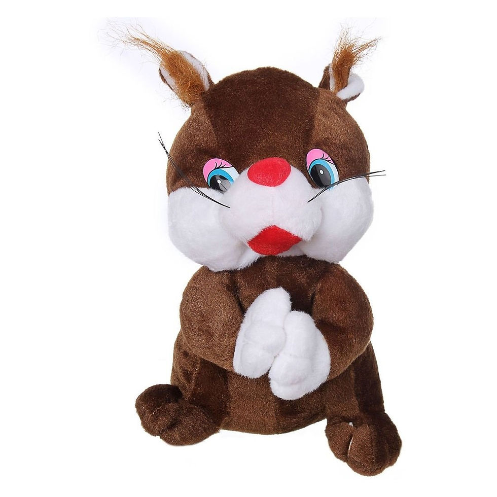 Tickles Squirral Animal Toy 26 cm