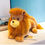Thumbnail: Tickles Sleeping Jungle Lion Leo Toy 30 cm