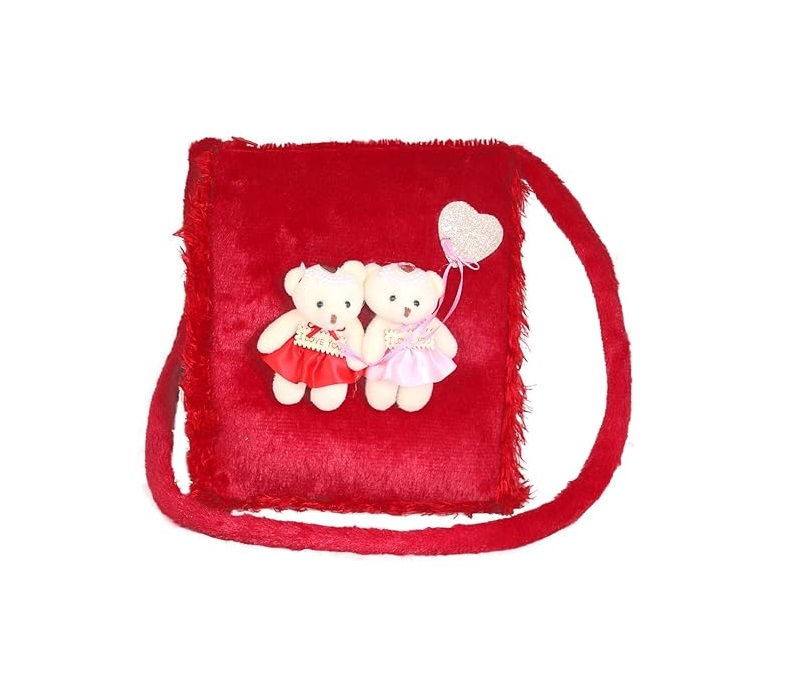 Tickles Couple Teddy Bag 27 cm