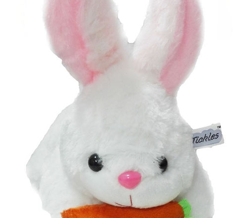 Thumbnail: Tickles Mother Rabbit with Baby Animal Toy 26 CM