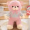 Thumbnail: Tickles Super Soft Teddy  Toy Plush Toy Pink - 40 cm