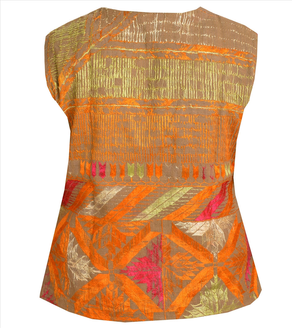 Thumbnail: Phulkari Short Jacket