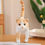 Thumbnail: Tickles Standing Cat Soft Plush Animal Toy For Kids (Color: Orange Size: 30 cm)
