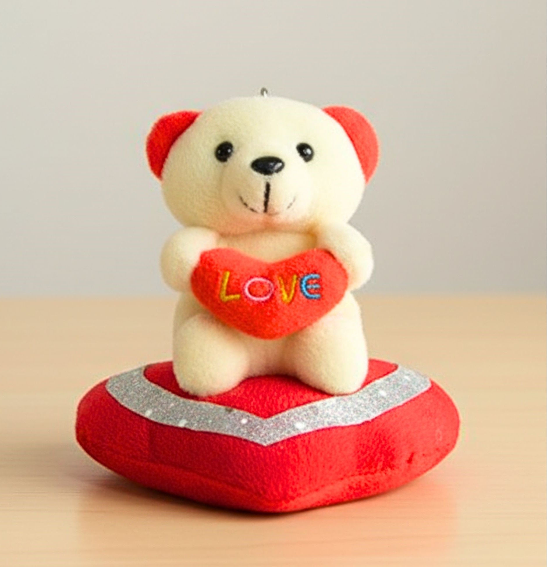 Tickles Red Adorable Teddy 11 CM