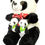 Thumbnail: Tickles Loving Panda with Two Babies 25 CM