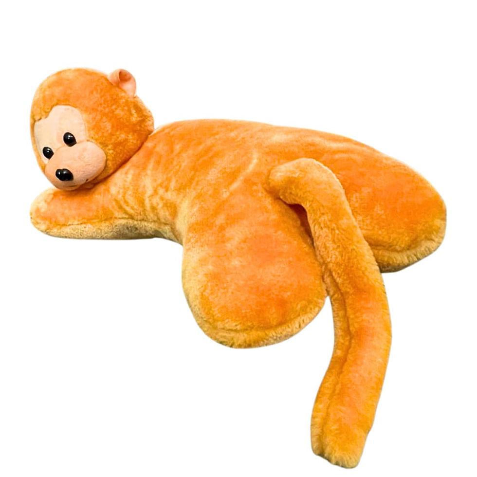 Thumbnail: Tickles Monkey Soft Animal Bolster Pillow - 40 cm