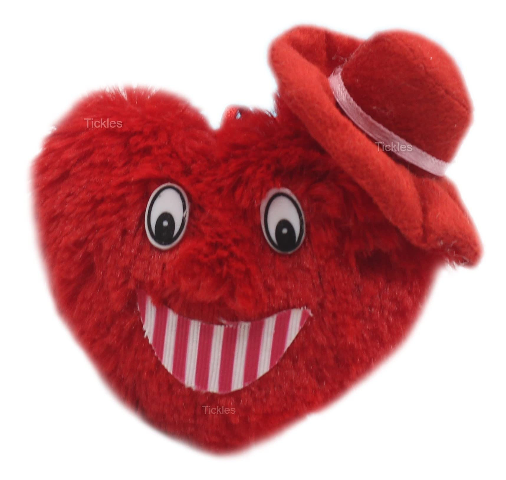 Tickles Hanging Heart Toy 10 cm