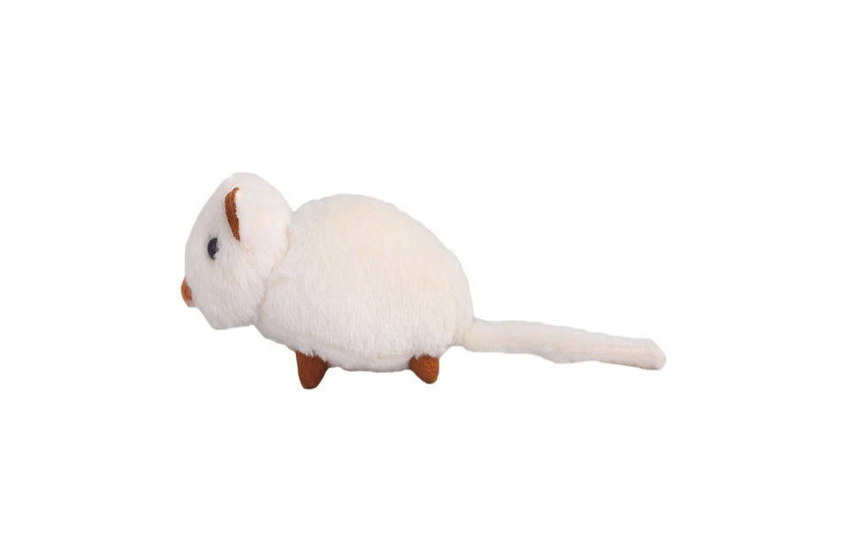 Thumbnail: Tickles Cute Mouse Toy 15 cm