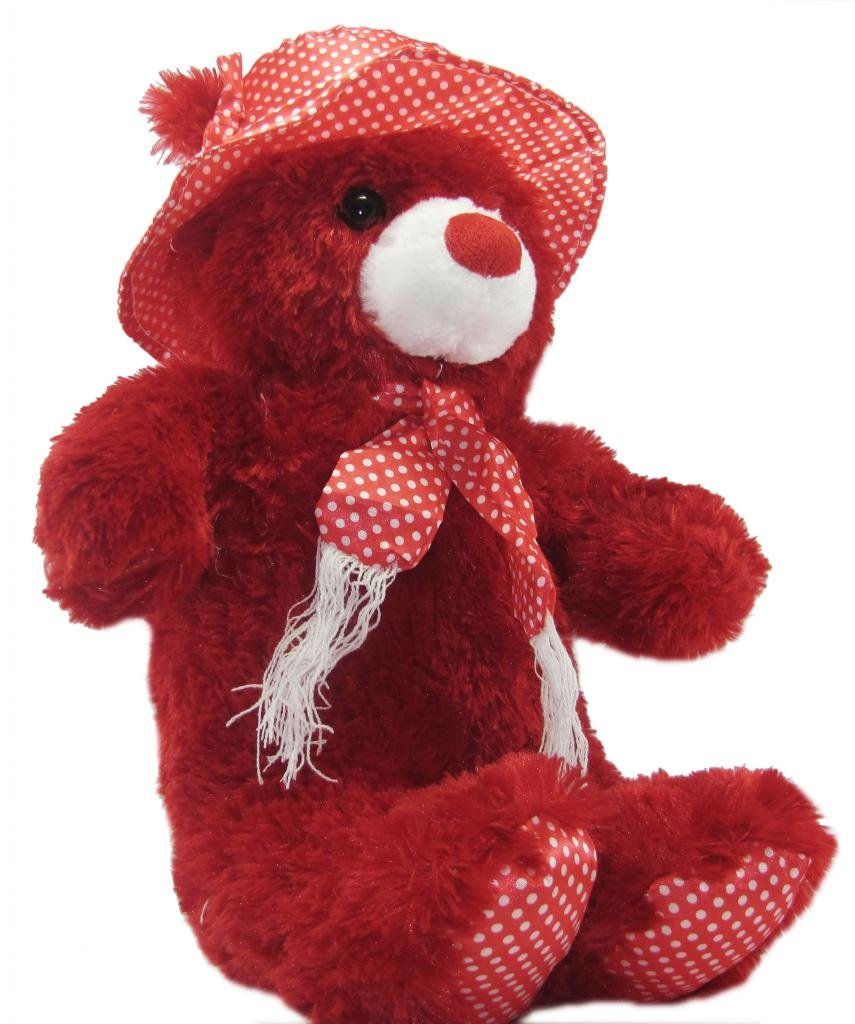 Thumbnail: Tickles Cap Teddy Toy 48 cm