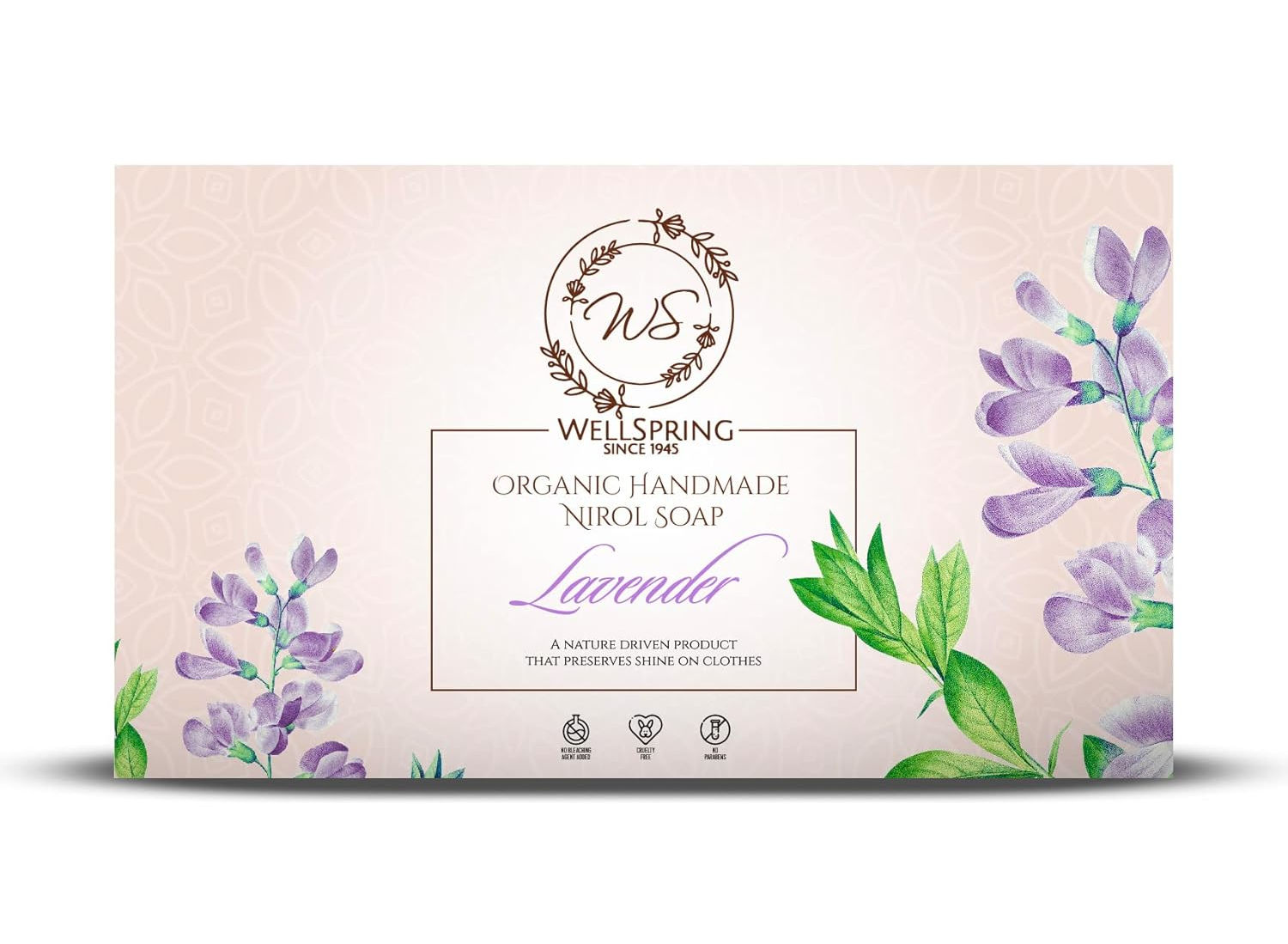 Wellspring (14-Pack) Handmade Nirol Natural Laundry Soap Lavender (1.6 kg)