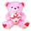 Thumbnail: Tickles Sitting Cute Teddy with ILU Cushion Plush Toy 50 CM