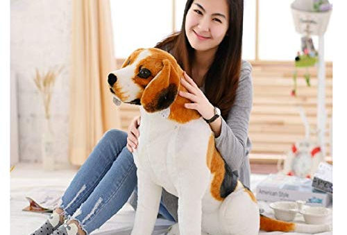 Tickles Beagle Sitting Dog Animal Toy 44 CM