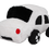 Thumbnail: Tickles Soft Stuffed Plush Car Toy (Color: White Size: 31 cm)