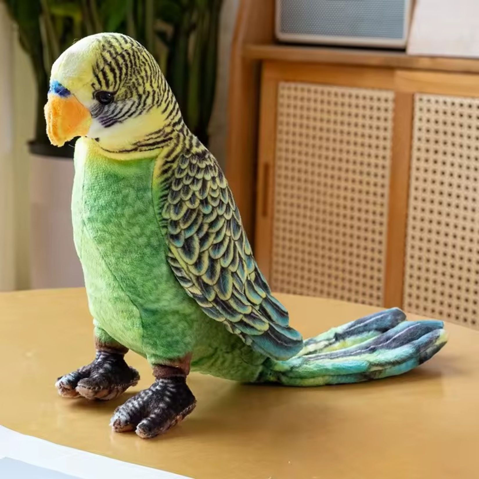 Tickles Cute Parrot Plush Bird Toy - 20 CM