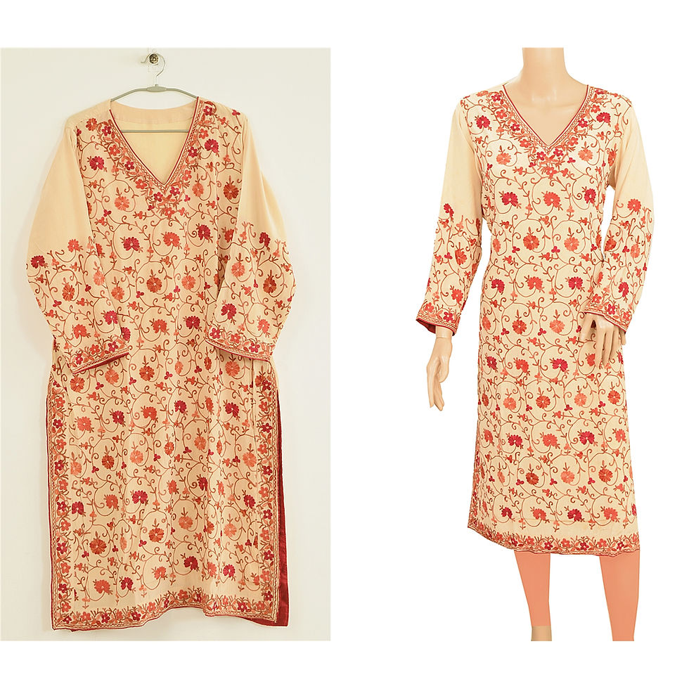 Thumbnail: Crepe Long Kurta (Large)