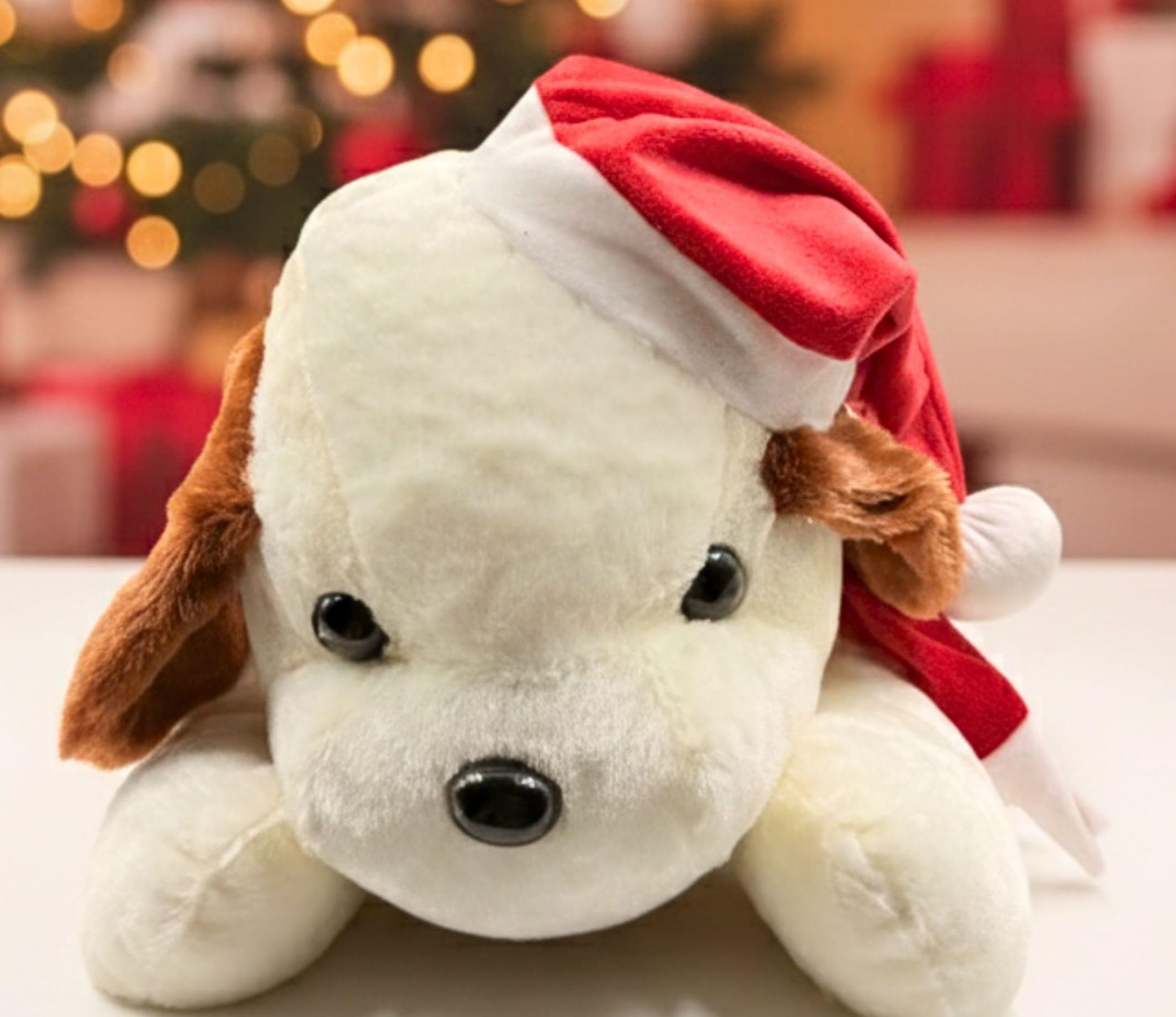 Tickles Christmas Lying Dog - 28 cm