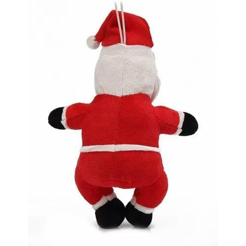 Thumbnail: Tickles Christmas Special Santa Claus Soft  Toy (Size: 18 cm, Color: Red)