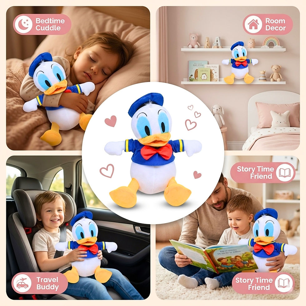 Thumbnail: Tickles Duck Soft Toy 39 CM
