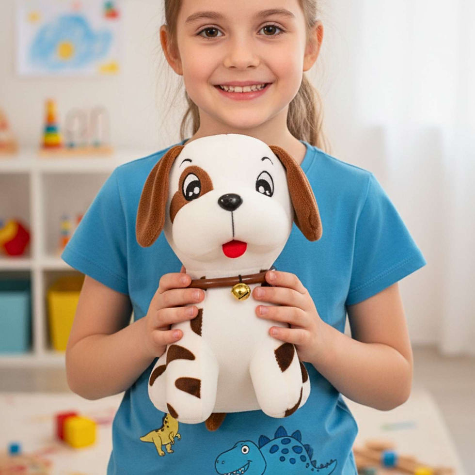 Thumbnail: Tickles Cute Puppy Animal Toy 25 CM