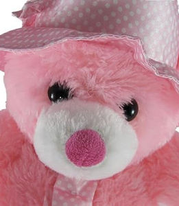 Thumbnail: Tickles Teddy With Cap Toy 36 cm
