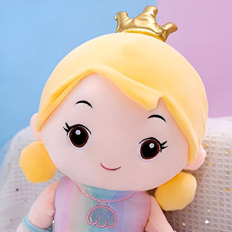 Thumbnail: Tickles Mermaid Soft Doll  Plush Toy Pink-90 cm