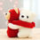 Thumbnail: Tickles 2 Pcs Hugging Couple Teddy Bear 18 CM