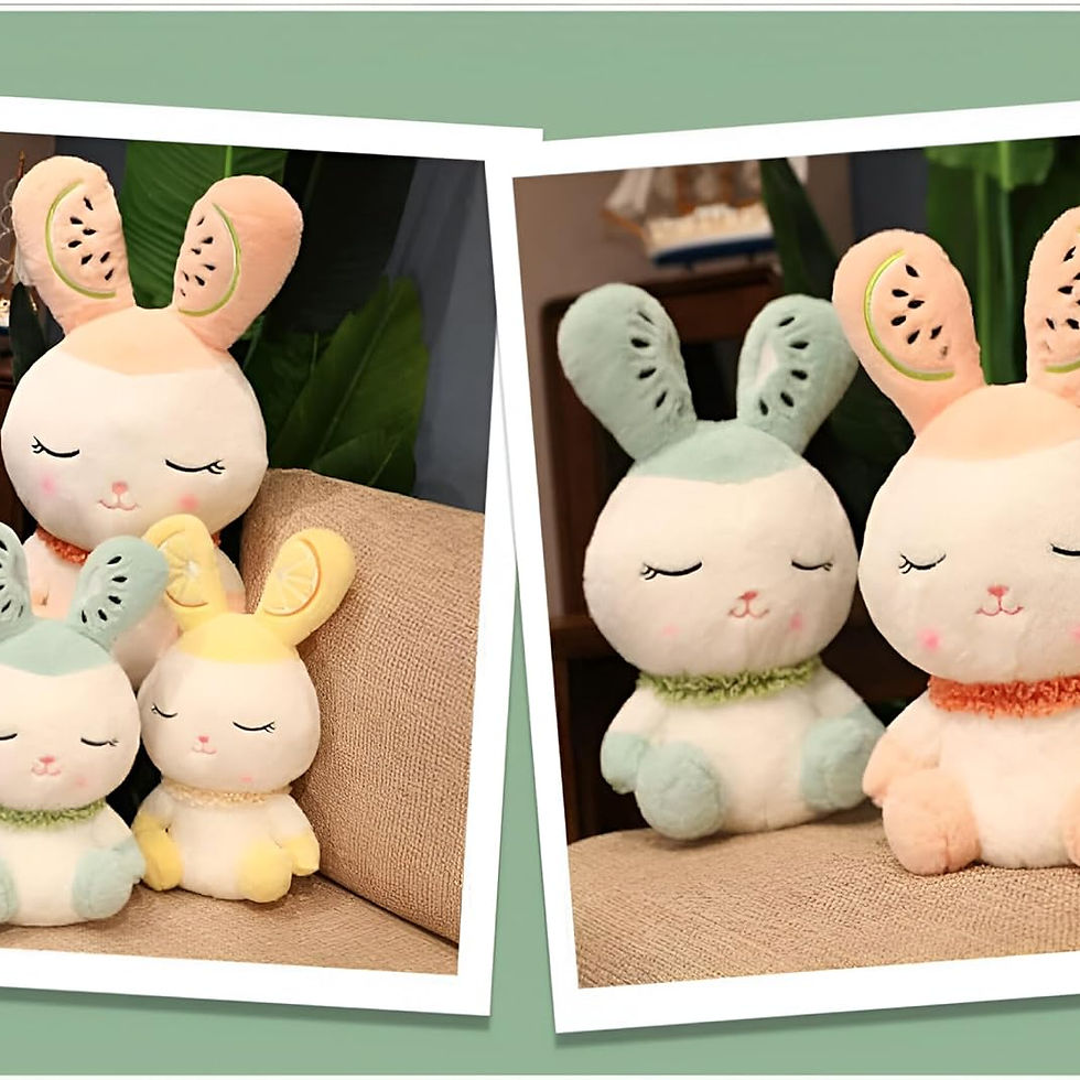 Thumbnail: Tickles Rabbit  Toy Pink-40 cm