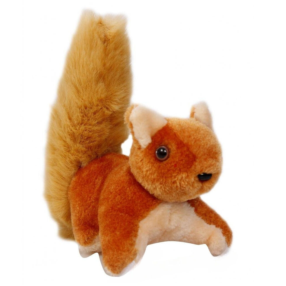 Thumbnail: Tickles Squirrel  Animal Toy  (Size: 20 cm Color: Brown)