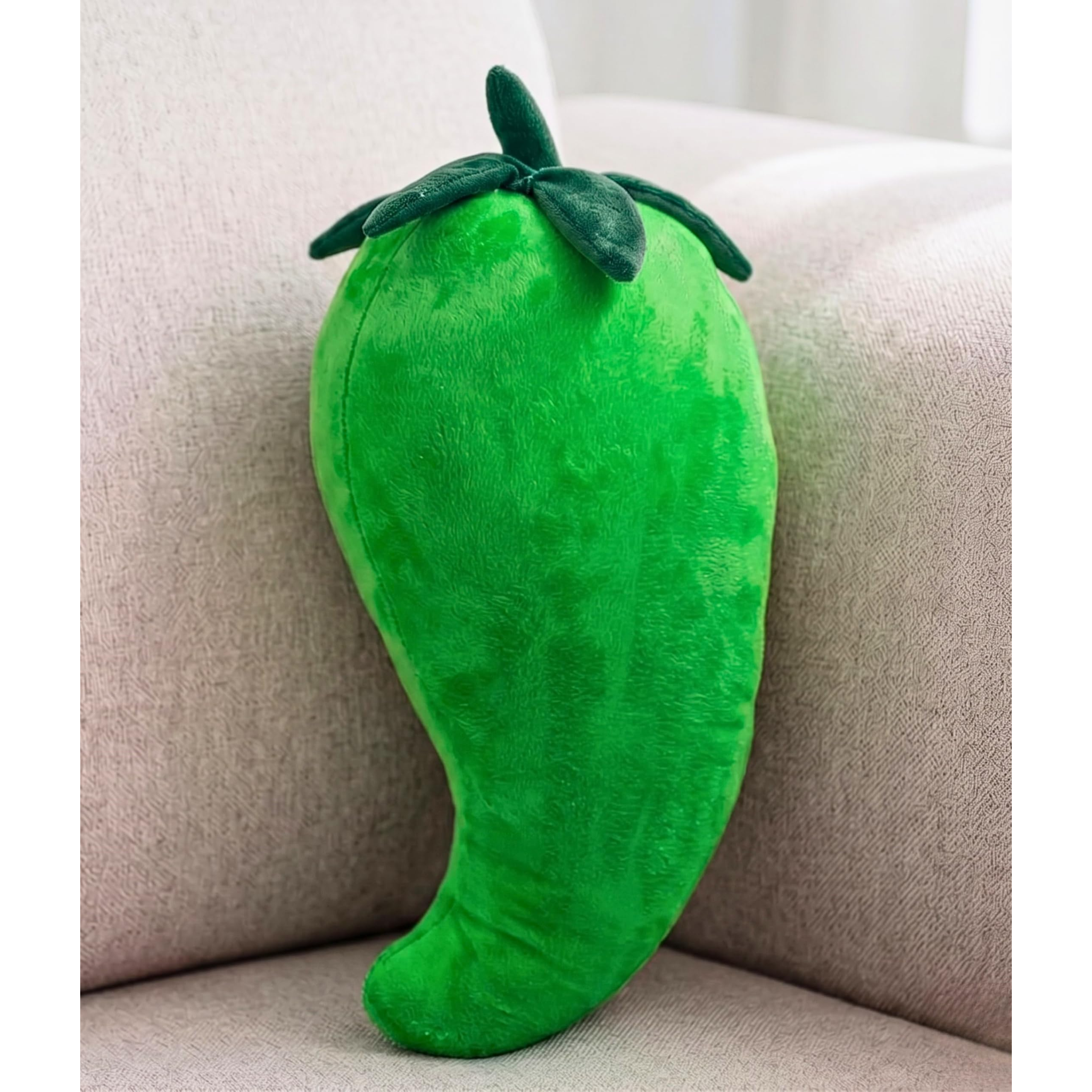 Tickles Green Chilli Cushion - 30 cm
