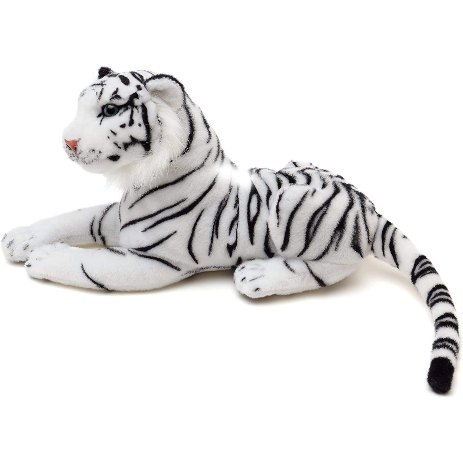 Tickles Tiger Soft Animal Toy(Color: White Size: 39 cm)
