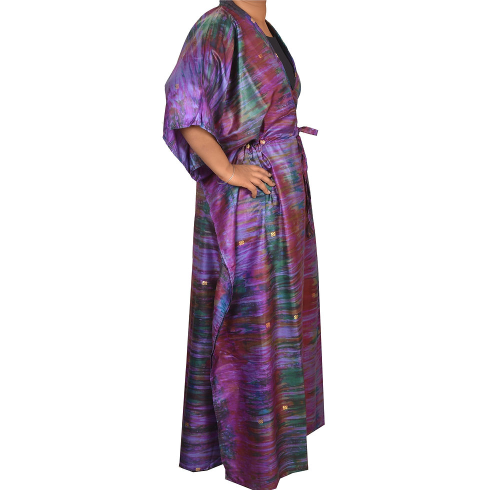 Thumbnail: Tie And Dye Long Kaftan