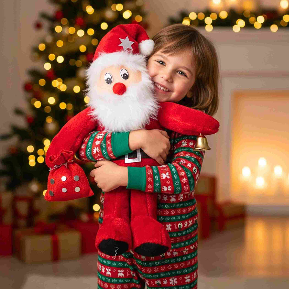 Thumbnail: Tickles Santa Claus Christmas with Gifts 65 CM
