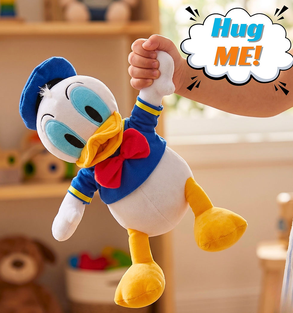 Thumbnail: Tickles Duck Soft Toy 39 CM
