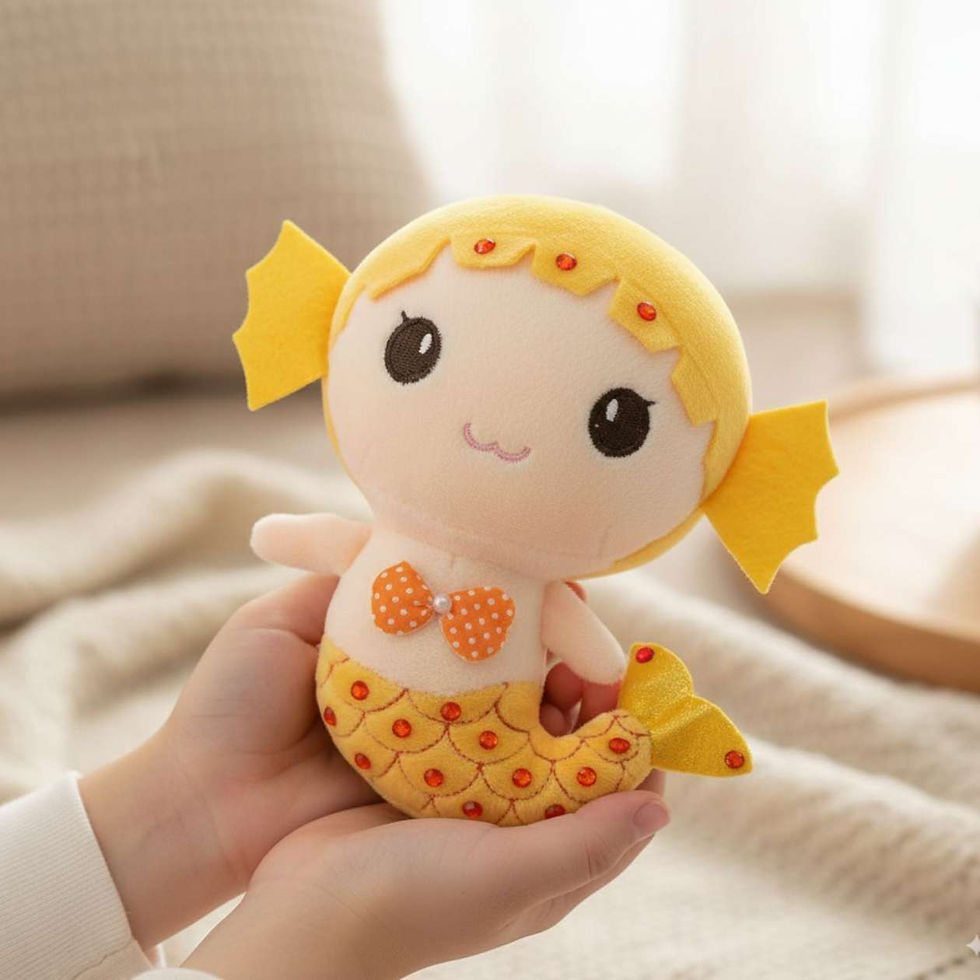 Thumbnail: Tickles Cute Mermaid Plush Toy 20 CM