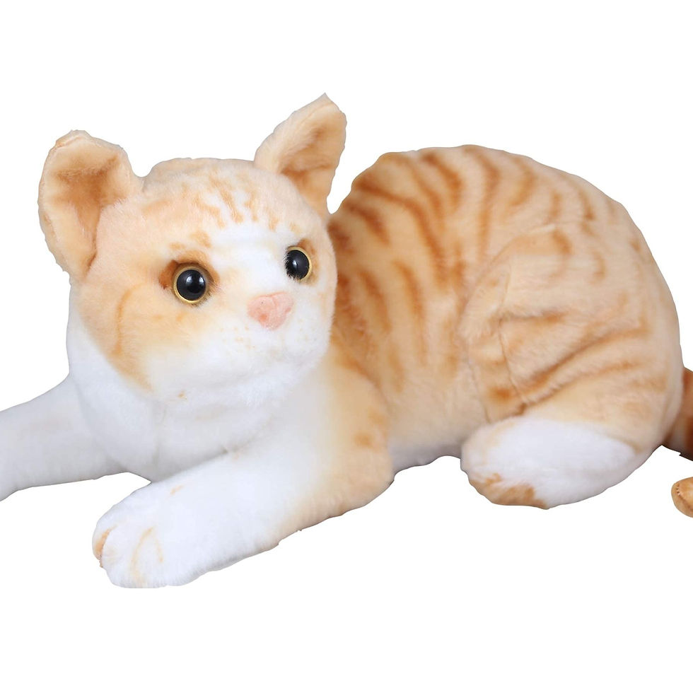 Thumbnail: Tickles Musical Cat with Meow Meow Sound - 28 cm