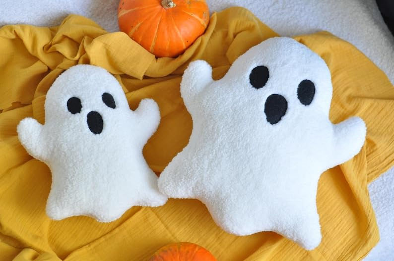 Thumbnail: Tickles Halloween Exclusive Ghost Toy (Size: 35 cm, Color: White)