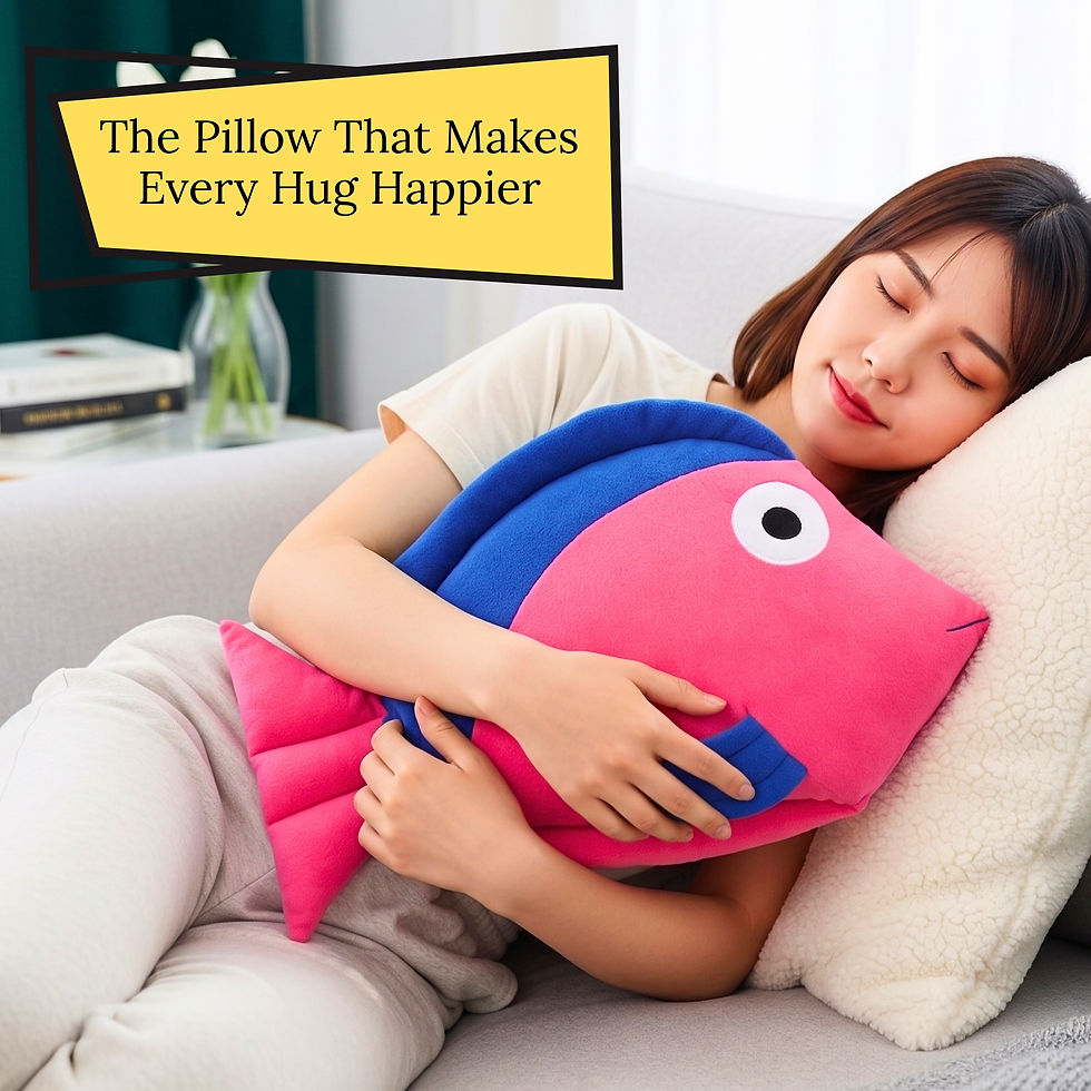 Thumbnail: Tickles Fish Cushion 42 cm