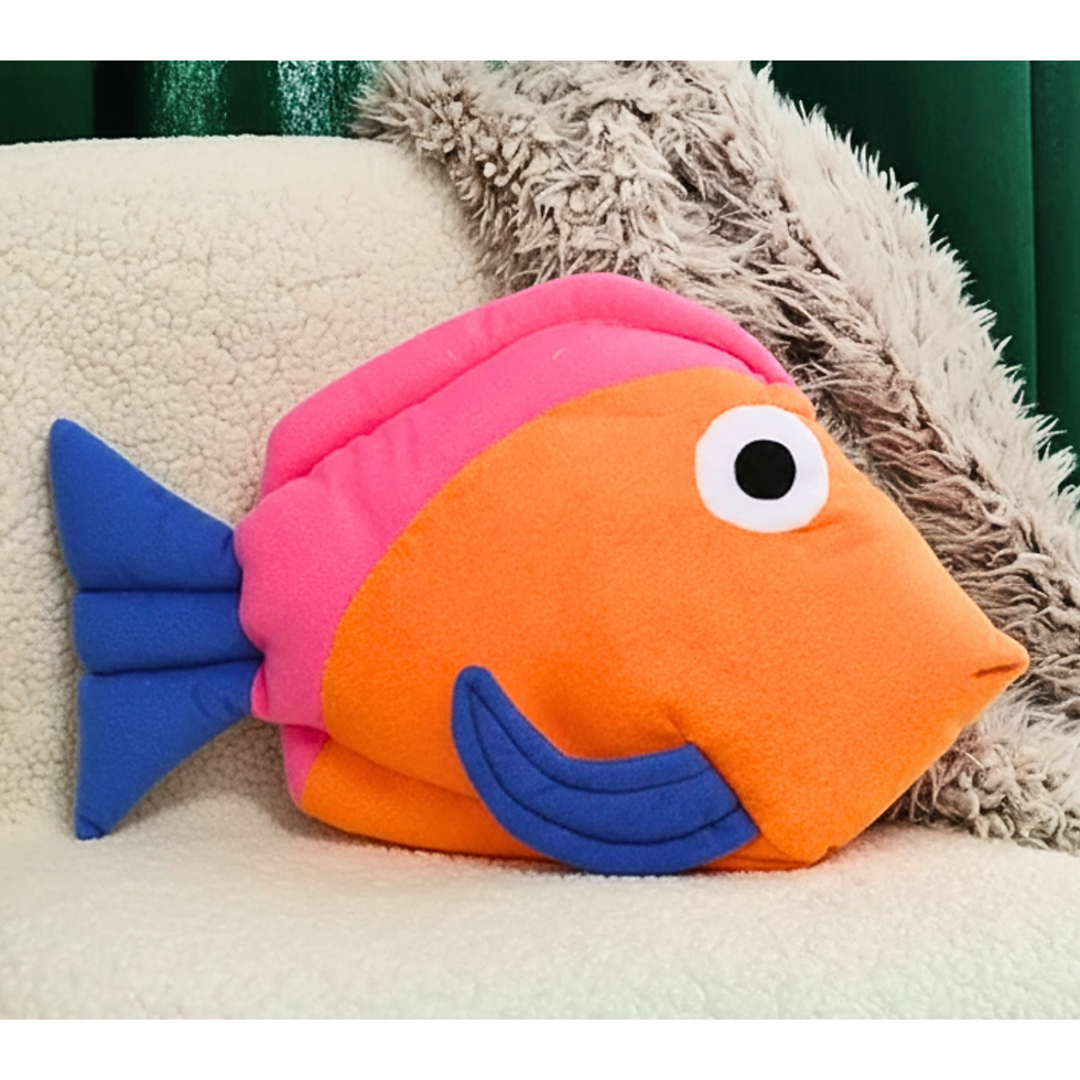 Thumbnail: Tickles Stuffed Soft Fish Cushion 42 cm