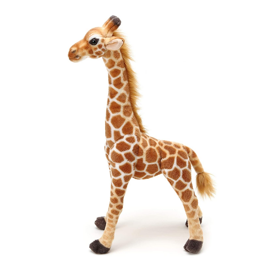 Thumbnail: Tickles Jafari Giraffe  Toy Toy Brown-40 cm