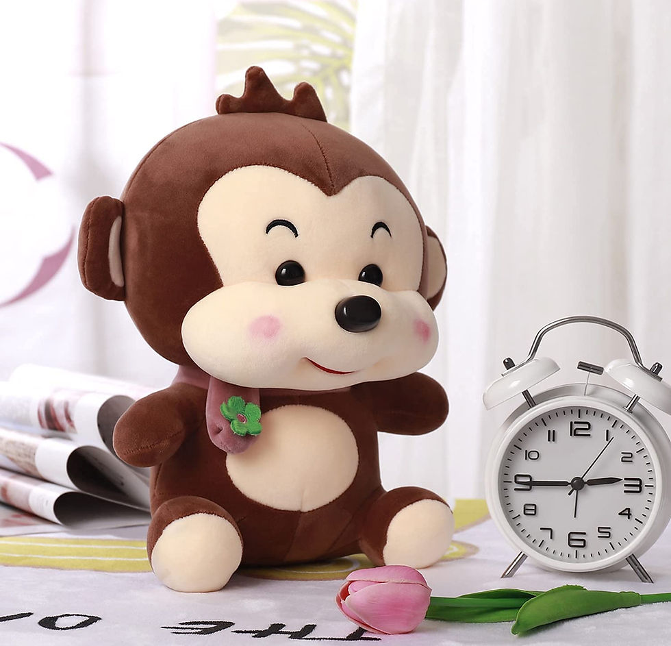 Thumbnail: Tickles Muffler Monkey Toy 25 CM