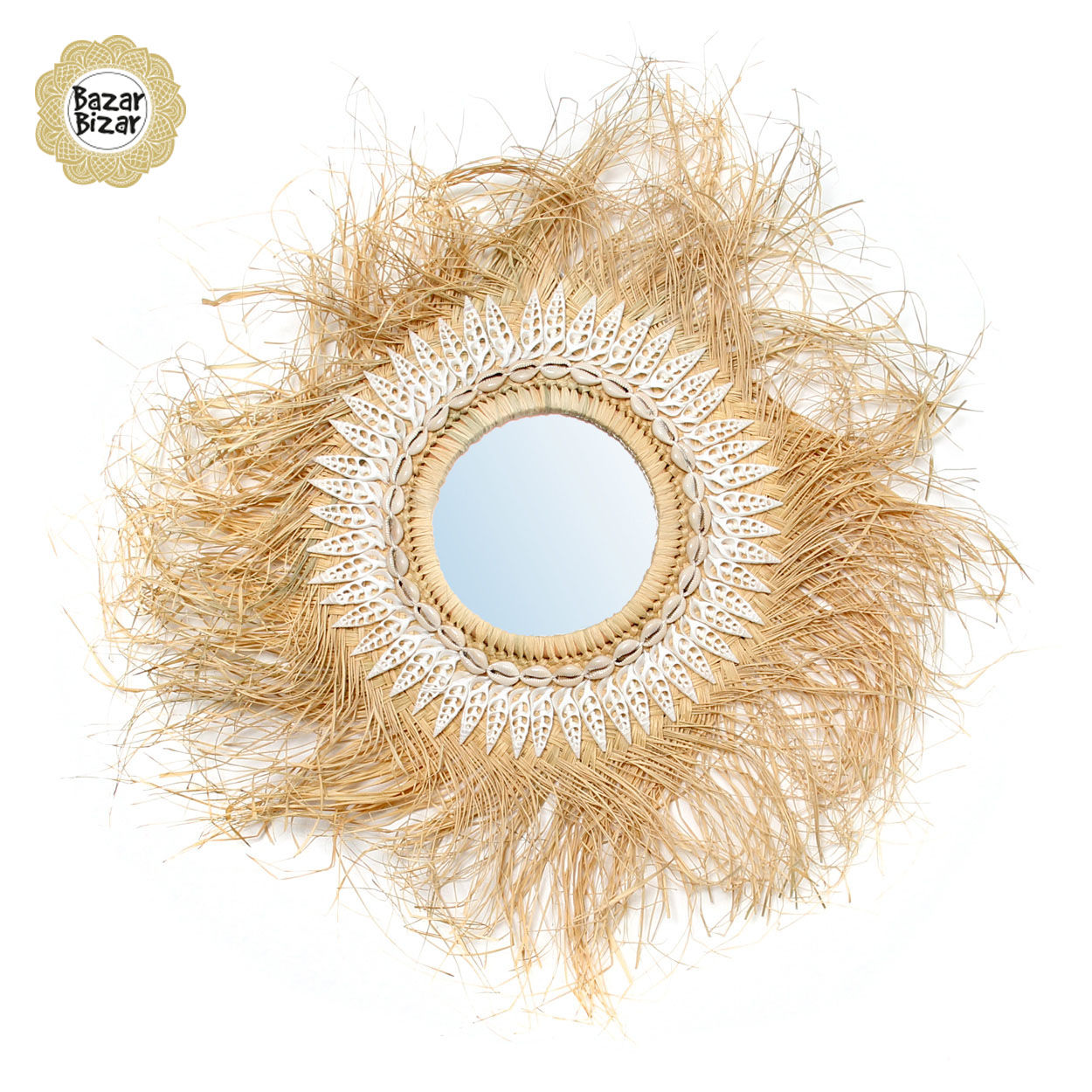Bazar Bizar - The Little Bay Mirror -  Natural