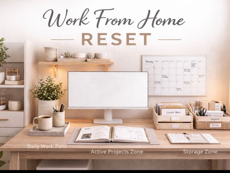 Work From Home Reset: Create a Calm, Productive Space That Actually Works