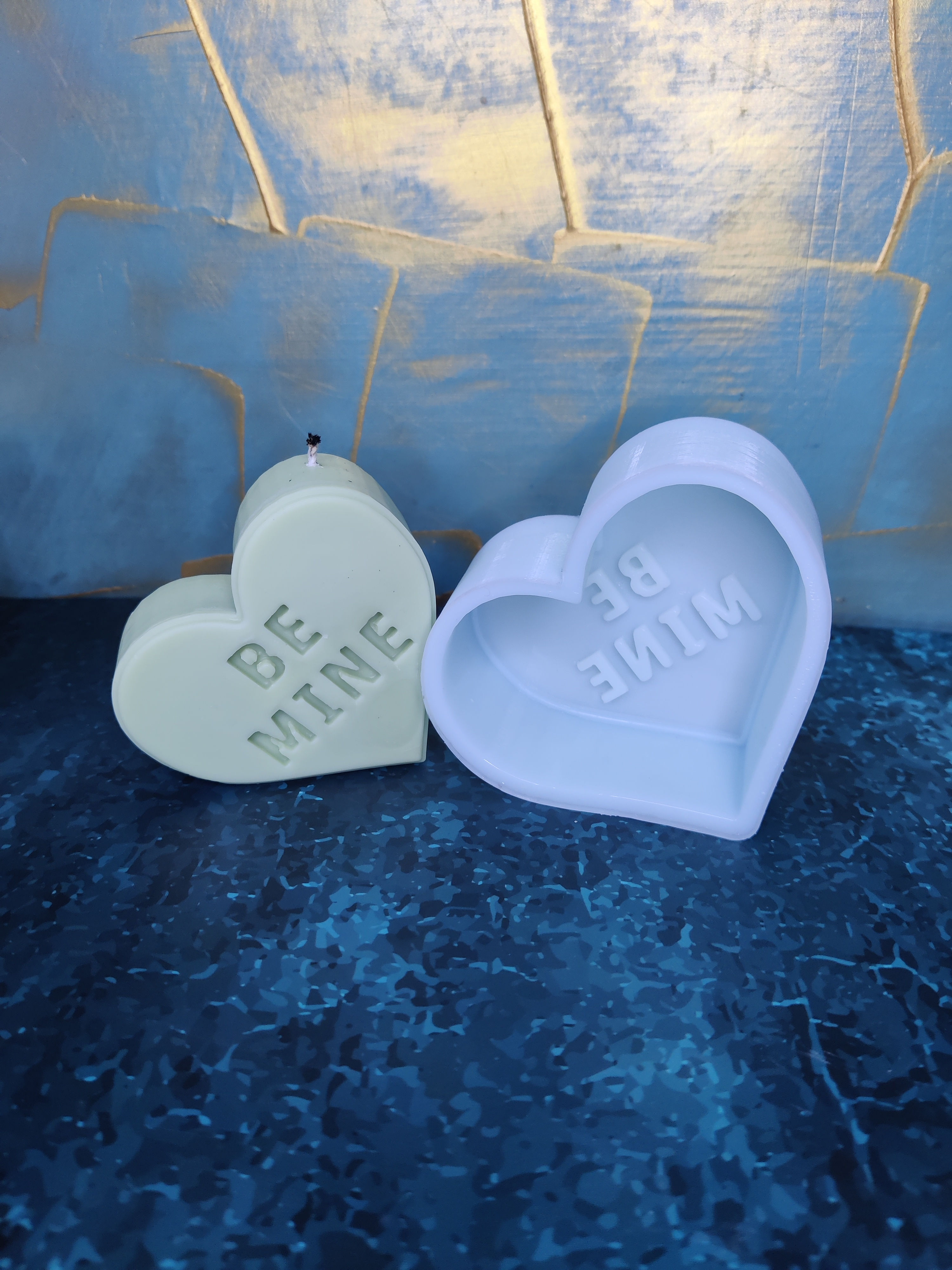 Be Mine Heart Shaped Silicone Mold