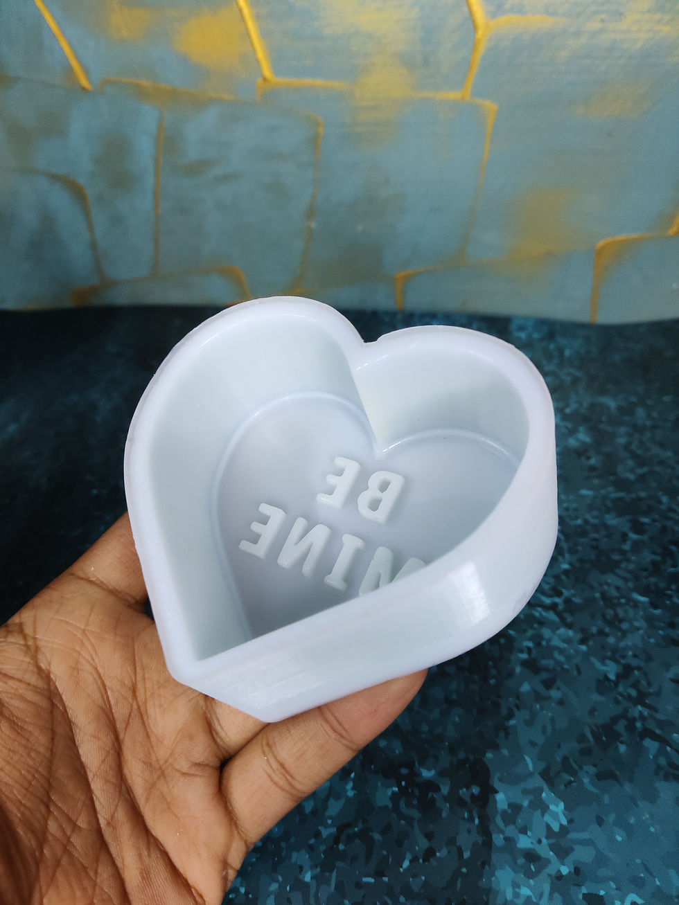Thumbnail: Be Mine Heart Shaped Silicone Mold